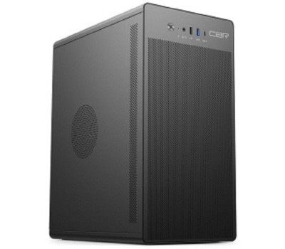 Корпус для ПК CBR Корпус mATX Minitower V285, без БП, 1*USB 3.0 Type-C, 1*USB 3.0, 1*USB 2.0, HD Audio+Mic, Black [PCC-MATX-V285-WPSU]