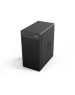 Корпус для ПК CBR Корпус mATX Minitower V285, без БП, 1*USB 3.0 Type-C, 1*USB 3.0, 1*USB 2.0, HD Audio+Mic, Black [PCC-MATX-V285-WPSU]