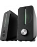 акустика OKLICK Колонки OK-120U, 2.0, черный