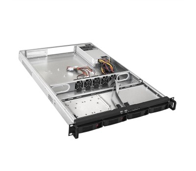 EXEGATE Корпус для сервера монтируемый в стойку Pro 660-HS04/1U-800ADS, 1U, 800 Вт, черный [ex288493rus]