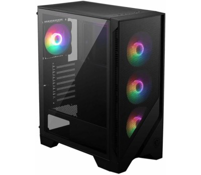 Корпус для ПК MSI Корпус MAG FORGE 120A Mid-Tower, ATX, 2xUSB 3.2, Audio I/O, 6x120mm autoRGB Fan PWM RGB PWM Control Board, Tempered Glass Window