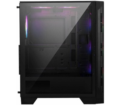 Корпус для ПК MSI Корпус MAG FORGE 120A Mid-Tower, ATX, 2xUSB 3.2, Audio I/O, 6x120mm autoRGB Fan PWM RGB PWM Control Board, Tempered Glass Window