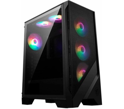 Корпус для ПК MSI Корпус MAG FORGE 120A Mid-Tower, ATX, 2xUSB 3.2, Audio I/O, 6x120mm autoRGB Fan PWM RGB PWM Control Board, Tempered Glass Window