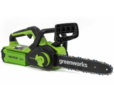 Цепная пила Greenworks G40CS30IIK4 Цепная пила аккумуляторная, 40V, 30 см, с 1* АКБ 4А*ч и ЗУ [2007807UB]