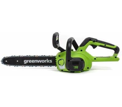 Цепная пила Greenworks G40CS30IIK4 Цепная пила аккумуляторная, 40V, 30 см, с 1* АКБ 4А*ч и ЗУ [2007807UB]
