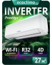 Сплит-система ECOCLIMA Кондиционер ECW/I-HE09/BB-4R2/EC/I-HE09/B-4R2 серия Prestige line Inverter (комплект)