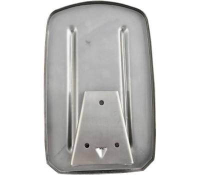 BRIMIX - Дозатор жидкого мыла настенный, металлический, с глазком, из нержавеющей стали марки 201, на 800 мл, сатин 644