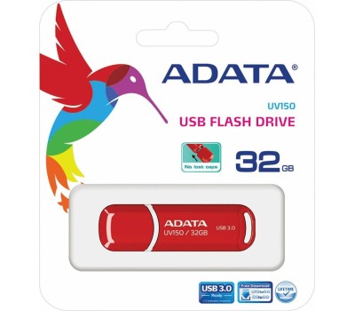 USB флеш A-DATA 32GB UV150 красный USB3.0 (AUV150-32G-RRD)