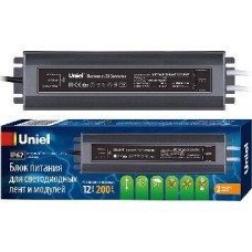 Герметичные (класс защиты IP 67) UNIEL (UL-00007579) UET-VAF-200A67 12V IP67 2 ВЫХОДА