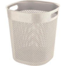 Корзина для бумаг PLAST TEAM PT1354МЛ-8 молочный