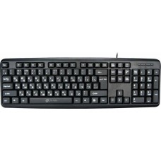 Клавиатура проводная ОКЛИК 180M черный USB