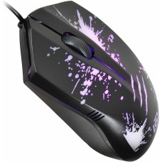 OKLICK Мышь Оклик 398G черный оптическая (2400dpi) USB для ноутбука (4but)