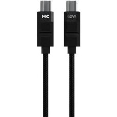 Кабель MORE CHOICE (4620202554987) K87aa 2м USB 3.0A PD60W для Type-C Type-C- 2м , черный