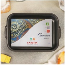Противень КАЛИТВА 63252 а/пр прям 19х25х5,7см мет/кр Сатин