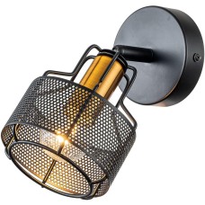 Светильник ESCADA 1100/1A E14*40W Black/Gold