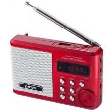 Радиоприемник PERFEO (PF_D0563) Sound , красный