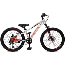 Велосипед LETO DRAGON серебро/оранжевый С22004 00-00049042