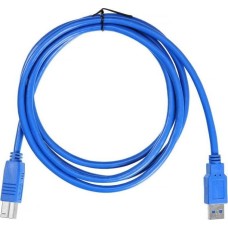 BURO Кабель USB3.0 USB A(m) - USB B(m), 1.8м, синий [usb3.0-am/bm]