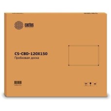 CACTUS Доска пробковая CS-CBD-120X150 коричневый 120x150см