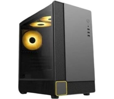 Корпус ACCORD Корпус M3302 черный без БП mATX 7x120mm 2x140mm 1xUSB2.0 1xUSB3.0 audio bott PSU