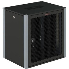SYSMATRIX Шкаф коммутационный WP 6612.930 настенный, перфорированная передняя дверь, 12U, 600x585x600 мм