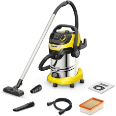 KARCHER Строительный пылесос WD 6 P S V-30/6/22/T + DDC (YSY), желтый [1.628-382.0]