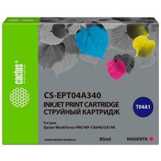 Картридж CACTUS Картридж CS-EPT04A340, T04A3, пурпурный пигментный / CS-EPT04A340