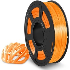NV PRINT Филамент NVPRINT TPU Trans. Orange для 3D печати диаметр 1.75мм длина 165 метров масса 0,5 кг