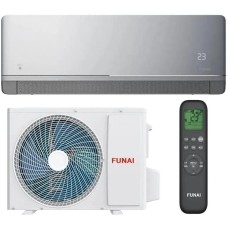 Сплит-система FUNAI Сплит-система Kagami RAC-KM35HP.D01 настенная, до 37м2, 12000 BTU, (комплект из 2-х коробок), серебристый