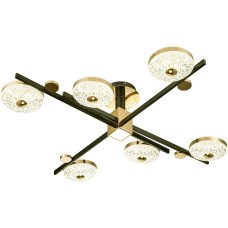 ESCADA Потолочный светильник 10219/6 LED*78W Black/Gold