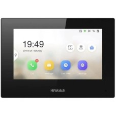 HIWATCH Видеопанель VDP-H2211B, цветная, накладная, черный
