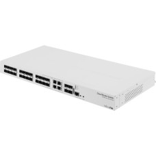 MIKROTIK Коммутатор CRS328-4C-20S-4S+RM 4xКомбо(1000BASE-T/SFP) 20SFP 4SFP+ управляемый
