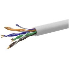 NETON Кабель сетевой информационный 01-0302 кат.5E UTP 4 пары 24AWG PVC внутренний 305м серый