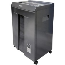 OFFICE KIT Шредер S300 0,8x5 черный (секр.P-7) фрагменты 8лист. 33лтр. пл.карты CD