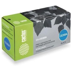 CACTUS Картридж лазерный CS-CE260A CE260A черный (8500стр.) для HP LJ CP4025/CP4525/CM4540 с чипом