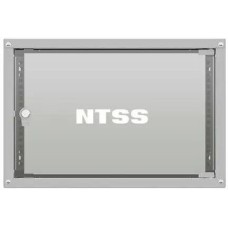 NTSS Шкаф коммутационный Lime ( -WL6U5560GS) настенный 6U 550x600мм пер.дв.стекл несъемн.бок.пан. 30кг серый 520мм 12кг 110град. 370мм IP20 сталь
