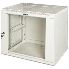 LANMASTER Шкаф коммутационный (TWT-CBWPG-9U-6X4-GY) настенный 9U 600x400мм пер.дв.стекл 60кг серый