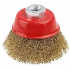 STAYER Щетка дисковая по мет. 35125-075_z01 d=75мм d(посад.)=14мм (угловые шлифмашины)