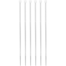 СИБРТЕХ Хомуты, 180 x 3.6 мм, пластиковые, белые, 100 шт 45525