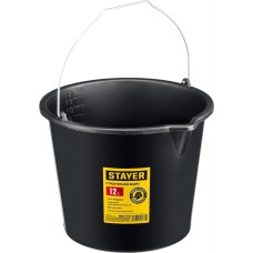 STAYER STRONG, 12 л, строительное пластиковое ведро (06083-12)