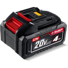 ЗУБР 20 В, 4.0 А·ч, аккумулятор LMS (АКБ-20-4)