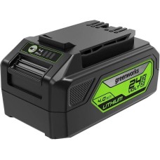 GREENWORKS Батарея аккумуляторная G24B4 24В 4Ач Li-Ion (2938407)