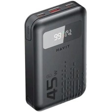 HAVIT Внешний аккумулятор (Power Bank) PB5211, 10200мAч, черный