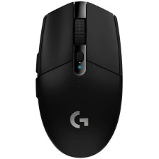 LOGITECH Мышь G304 Lightspeed черный оптическая 12000dpi беспров. USB 5but (910-005284)