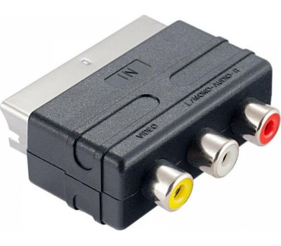 Кабель, переходник PERFEO (A7007) SCART (21 PIN) вилка 