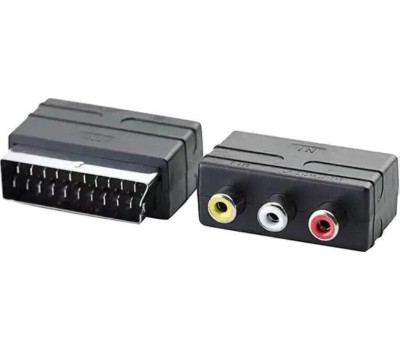 Кабель, переходник PERFEO (A7007) SCART (21 PIN) вилка 