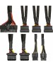 Блок питания EXEGATE 600W XP600, ATX, PC, black, 12cm fan, 24p+4p, 6/8p PCI-E, 3*SATA, 2*IDE, FDD (EX219465RUS)