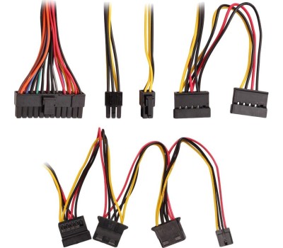 Блок питания EXEGATE 600W XP600, ATX, PC, black, 12cm fan, 24p+4p, 6/8p PCI-E, 3*SATA, 2*IDE, FDD (EX219465RUS)