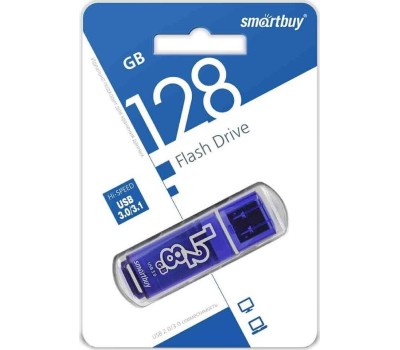 USB флеш SMARTBUY (SB128GBGS-DB) 128GB GLOSSY DARK BLUE USB3.0