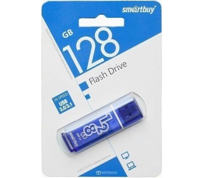 USB флеш SMARTBUY (SB128GBGS-DB) 128GB GLOSSY DARK BLUE USB3.0